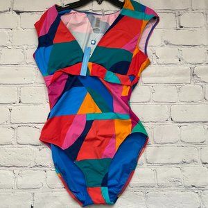 Bleu Rod Beattie One Piece Multicolor Swimsuit